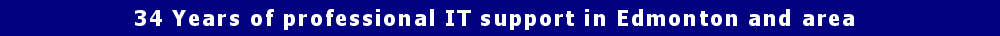 34 Years Of Professional Computer Service In Edmonton And Area